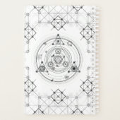 Gevoelige geometrie en geometrisch alchemisch patr planner (Achterkant)