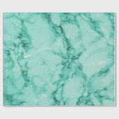 Gevoelige groene marmer-textuur cadeaupapier (Vlak)