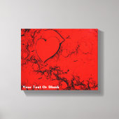 Gevoelige harten canvas afdruk (Voorkant)