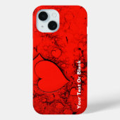 Gevoelige harten Case-Mate iPhone case (Achterkant)