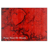 Gevoelige harten snijplank (Voorkant)