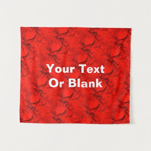 Gevoelige harten wandkleed (Voorkant (horizontaal))