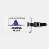 Gevoelige Herfst van het gebrek ruim boven 3 Std D Bagagelabel (Voorkant horizontaal)