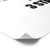 Gevoelige Herfst van het gebrek ruim boven 3 Std D Poster (Hoek)