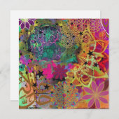 Gevoelige moslim feestdagenkaart (Voorkant / Achterkant)