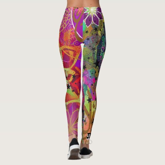 Gevoelige moslim leggings (Achterkant)