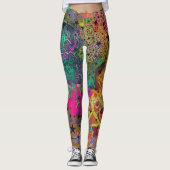 Gevoelige moslim leggings (Voorkant)