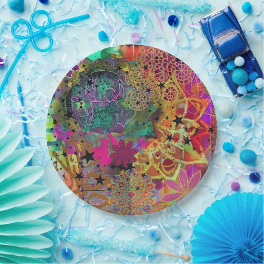 Gevoelige moslim papieren bordje (Feest)