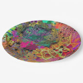 Gevoelige moslim papieren bordje (Gekanteld)