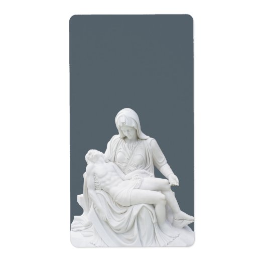 Gevoelige Pieta Etiket (Voorkant)