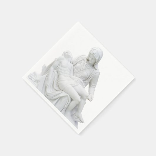 Gevoelige Pieta Servetten (Hoek)