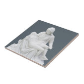 Gevoelige Pieta Tegeltje (Zijkant)