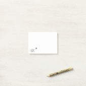 Gevoelige Poop - Brootsch PooPoo Post-it® Notes (Op bureau)