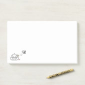 Gevoelige Poop - Brootsch PooPoo Post-it® Notes (Op bureau)