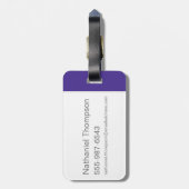 Gevoelige Scooby-Doo Bagagelabel (Achterkant verticaal)