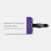 Gevoelige Scooby-Doo Bagagelabel (Achterkant horizontaal)