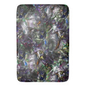 Gevoelige 'zware verven' overlappen donkerkleurig badmat (Voorkant Verticaal)