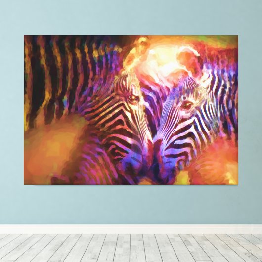 Gevoeligheid Canvas Afdruk (Insitu (Houten vloer))