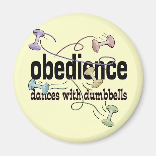 Gevoeligheid: Dances met Dumbbells Magneet (Voorkant)