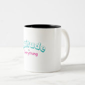 Gevoeligheid Tweekleurige Koffiemok (Voorkant rechts)