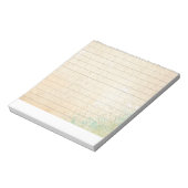 gevoerd schrijfpapier notitieblok (Linkerzijde)