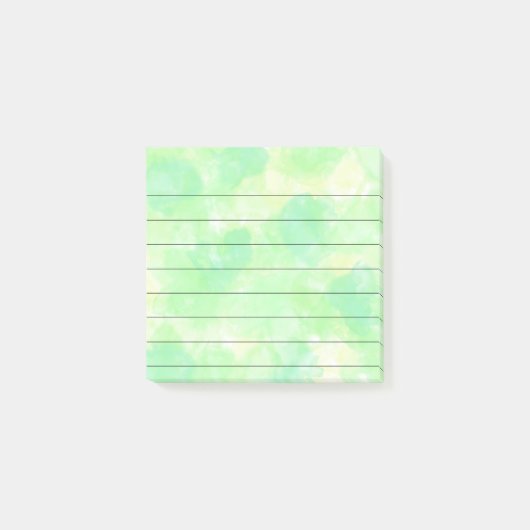 Gevoerde 3x3 Waterverf Custom Post-it® Notes (Voorkant)