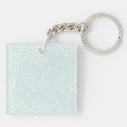 Gevoerde geometrische sleutelhanger (Achterkant)