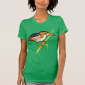 Gevogelte Least Bittern T-shirt (Voorkant)