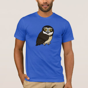 Gevogelte met brillenglazen t-shirt