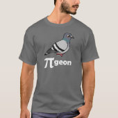 Gevogelte-PI-geon/Pigeon Pi T-shirt (Voorkant)