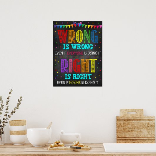 Gevolgen Classroom Poster (Keuken)