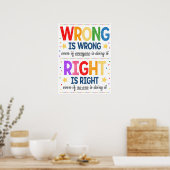 Gevolgen Poster regenboogklaslokaal (Keuken)