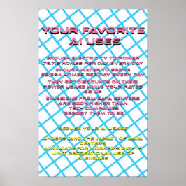 Gevolgen van AI Poster