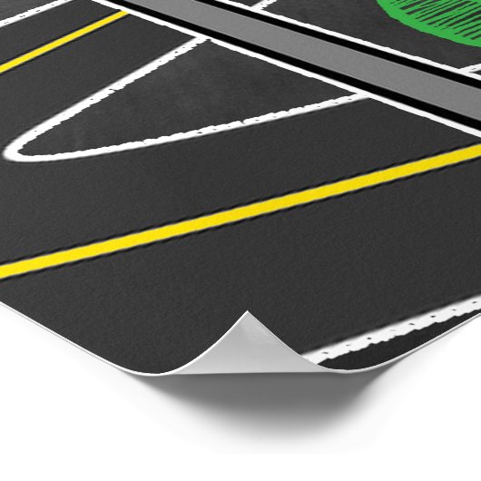 Gevolgen van Poster Inspirerend kunst (Hoek)