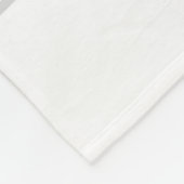 Gevonde en witte Italiaanse Greyhound met aangepas Fleece Deken (Hoek)