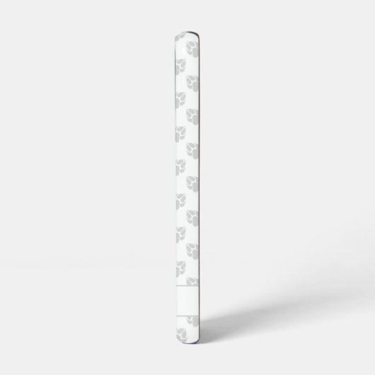 Gevonde en witte Italiaanse Greyhound met aangepas Samsung Galaxy Hoesje (Linkerkant)