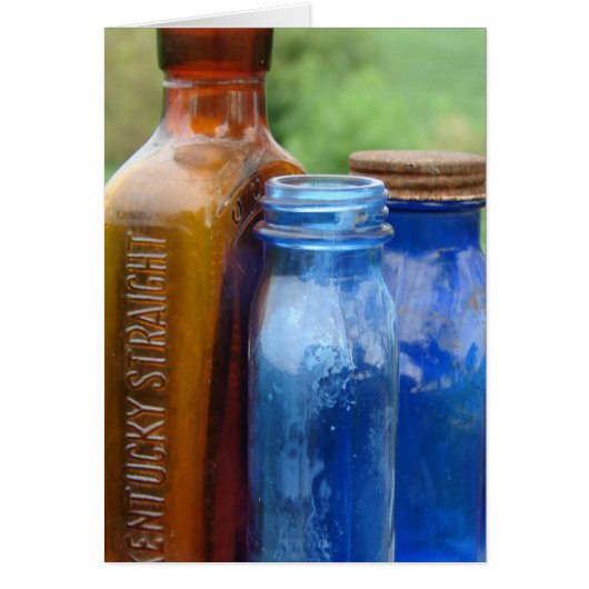 Gevonden Antiek flessen (Voorkant)