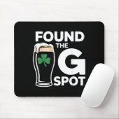 Gevonden De G Spot Funny St Patricks Day Muismat (Met muis)