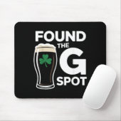 Gevonden De G Spot Funny St Patricks Day Muismat (Met muis)