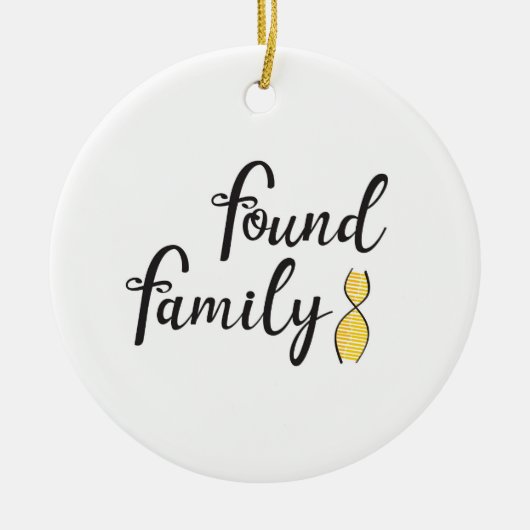 Gevonden DNA Keramisch Ornament (Voorkant)