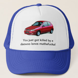 Gevonden door een daewoo lanos trucker pet