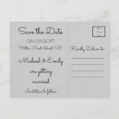 Gevonden Een Ziel Houdt Van De Schrift ~ Save The  Aankondigingskaart (Achterkant)