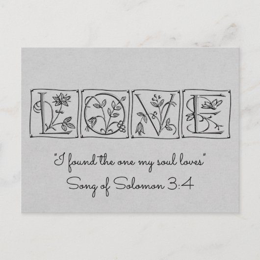 Gevonden Een Ziel Houdt Van De Schrift ~ Save The  Aankondigingskaart (Voorkant)