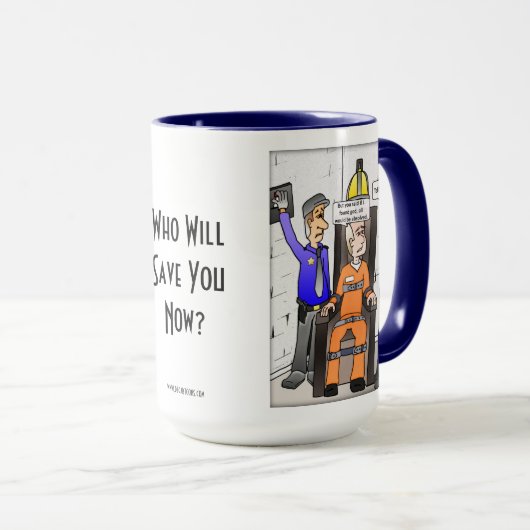 Gevonden God Grote Combo Mok (Voorkant rechts)