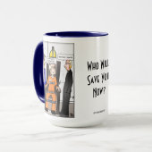 Gevonden God Grote Combo Mok (Voorkant links)