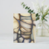 Gevonden kunst - Cool Rock Pattern Briefkaart (Staand voorkant)