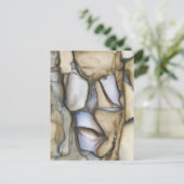 Gevonden kunst - Cool Rock Pattern Briefkaart (Staand voorkant)