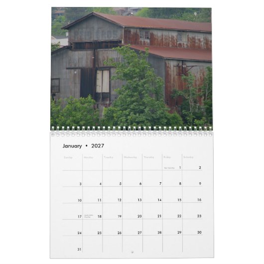 Gevonden kunst en andere vreemde dingen kalender (Jan 2027)