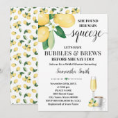 Gevonden Main Squeeze Bubbles & Brews Vrijgezellen Kaart (Voorkant / Achterkant)