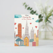 Gevonden mijn liefde in San Francisco Valentijnsda Briefkaart (Staand voorkant)